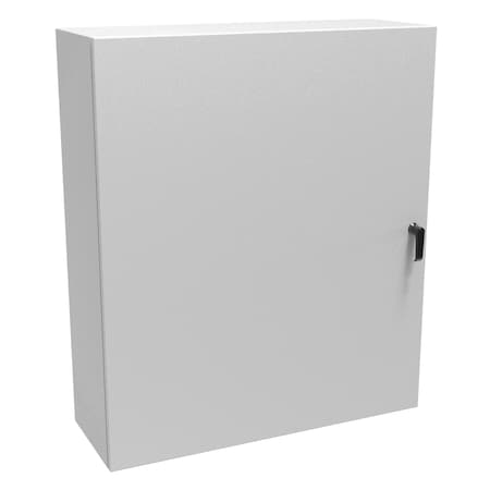 Hammond 3 Point Latch with Handle Electrical Enclosures, 42 in H, 12 in D, 36 in W EN4SD423612LG